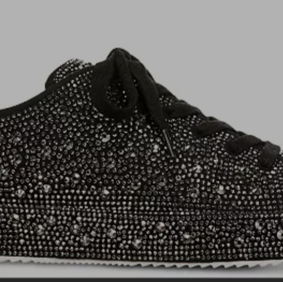 Inc black crystal sneakers new never worn - Picture 3 of 6